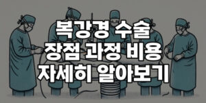 복강경수술 장점 비용