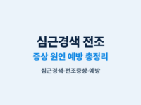 심근경색 전조증상 원인 해결방법
